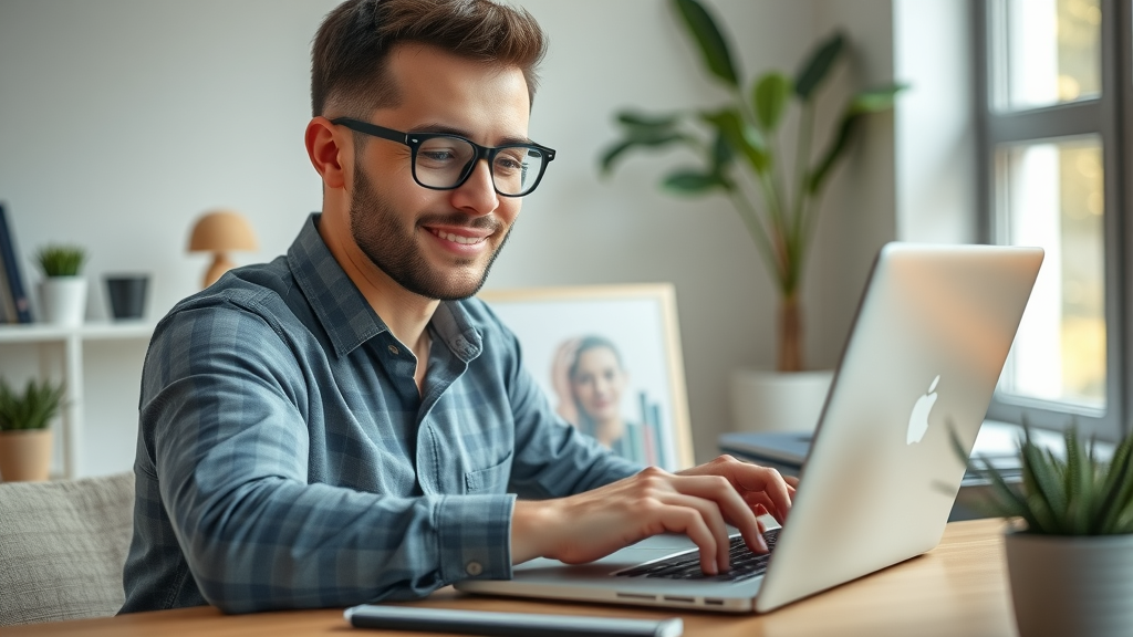 professional entrepreneur setting up a facebook business page, facebook page for small business advertising