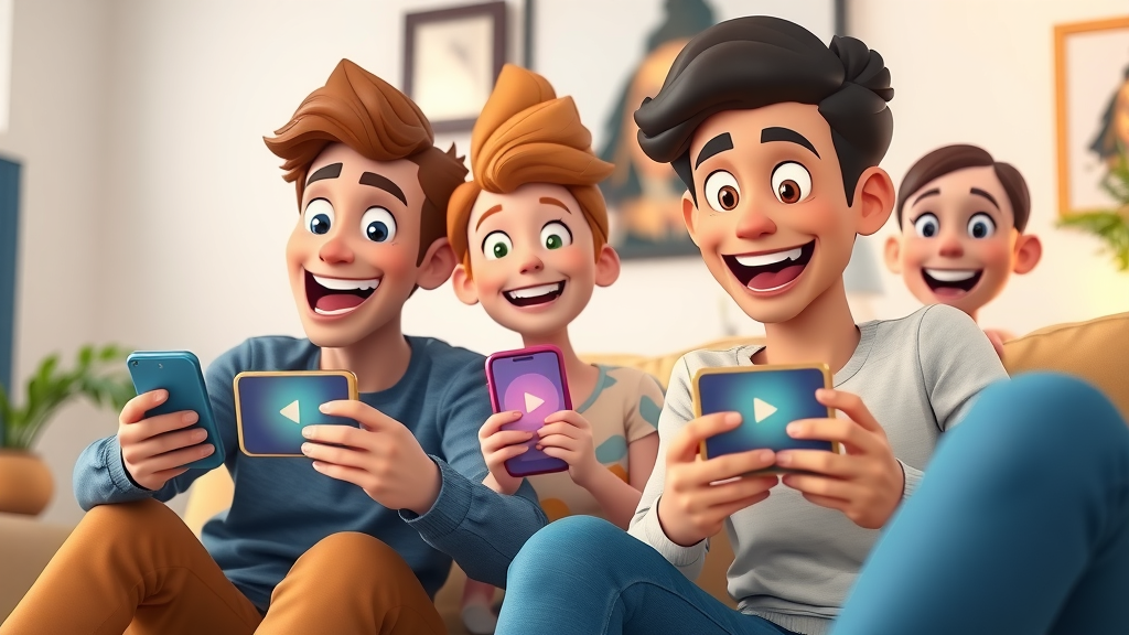 ai advertising dynamic video ad happy viewers mobile devices