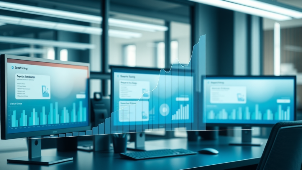 Google AI overviews illustrating digital graph of surging Google search volumes