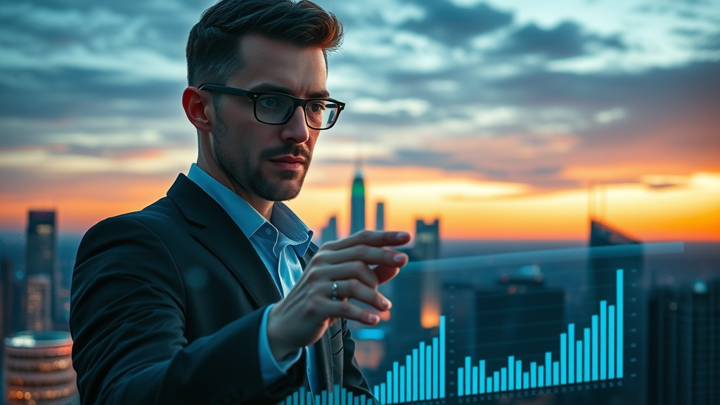 Futuristic digital marketing landscape showing innovative paid advertising trends