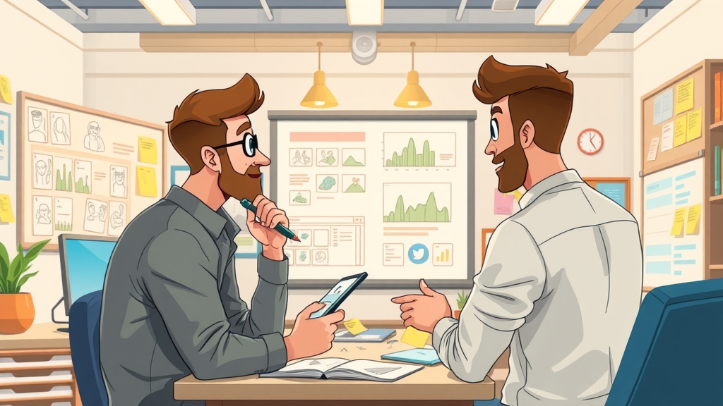 Qualified lead generation ads with advertising creative process and brainstorming