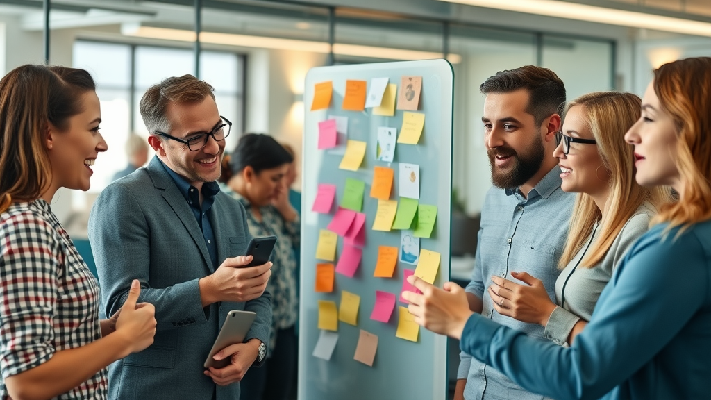 Creative team brainstorming Meta ad creatives to maximize social proof Meta ads impact