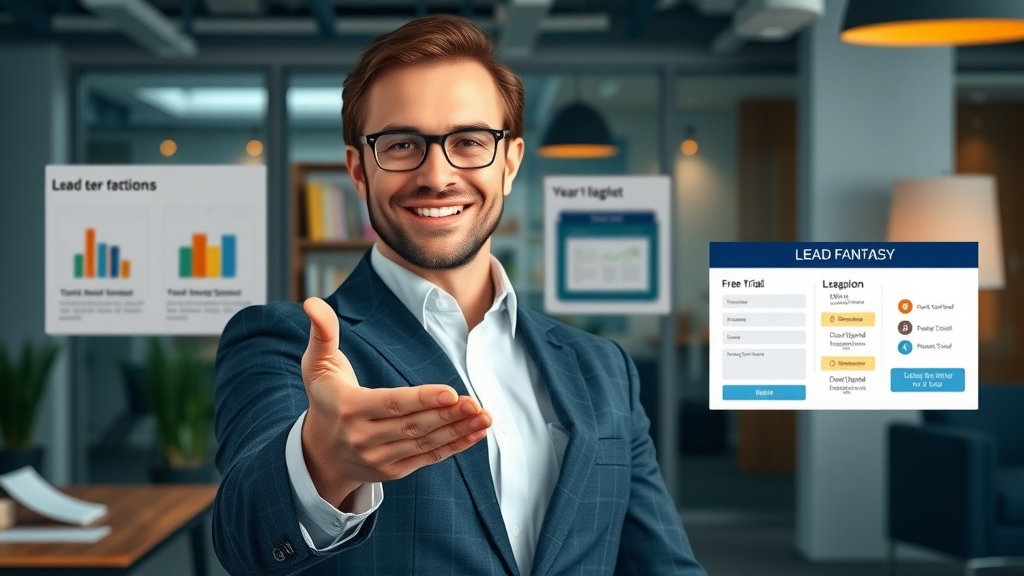 Qualified lead generation ads showcasing creative lead magnet concepts and offers
