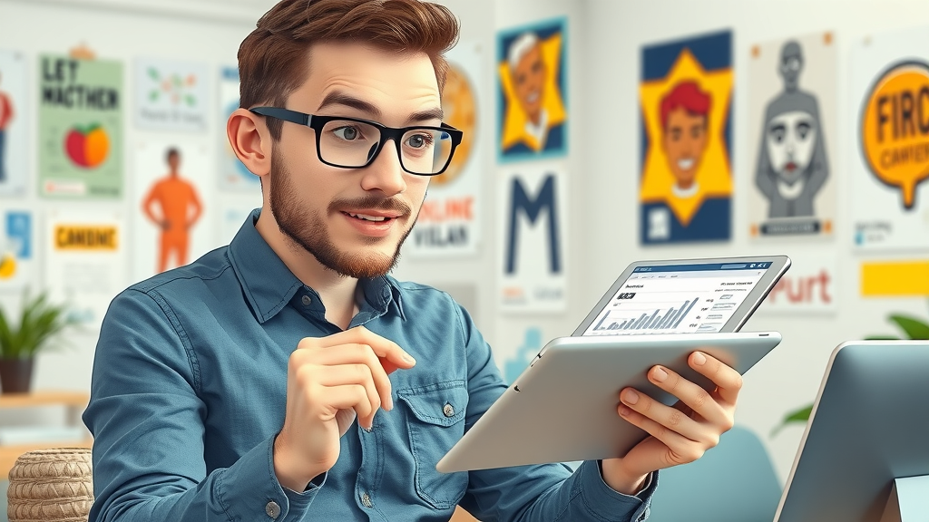 Marketer conducting A/B testing on Facebook ad sets for scaling paid ads