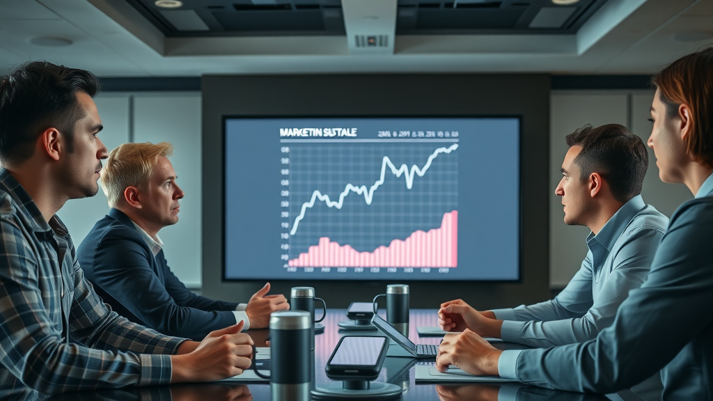 marketing team realizing campaign mistake poor video marketing results