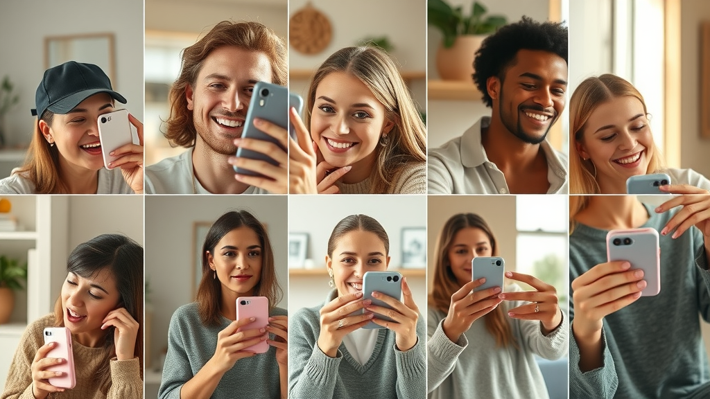Collage of Instagram stories featuring customer testimonials and influencer collaborations for social proof and sales.