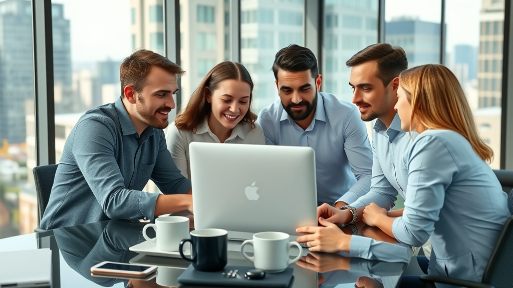 digital marketers review voice search insights in a modern office, how does voice search change keyword strategies?