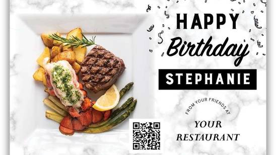 Happy Birthday Postcard